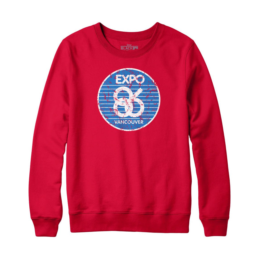 Expo 86 Sweat-shirt et sweat à capuche avec logo à rayures rétro