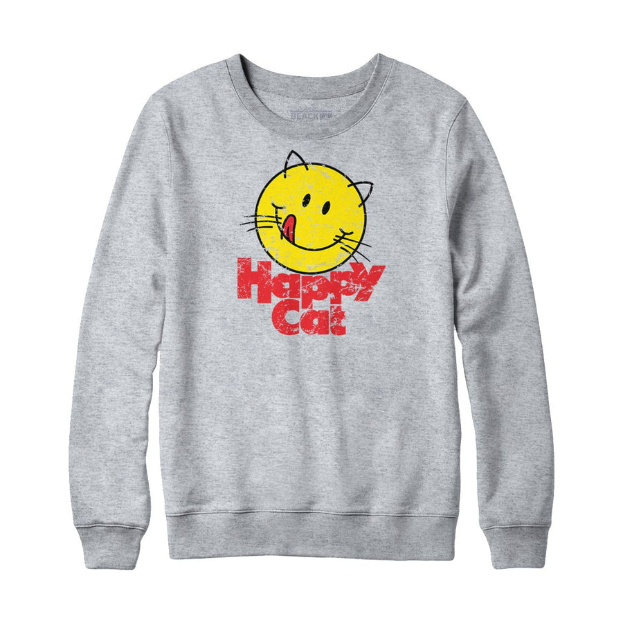 Happy Cat Sweatshirt and Hoodie
