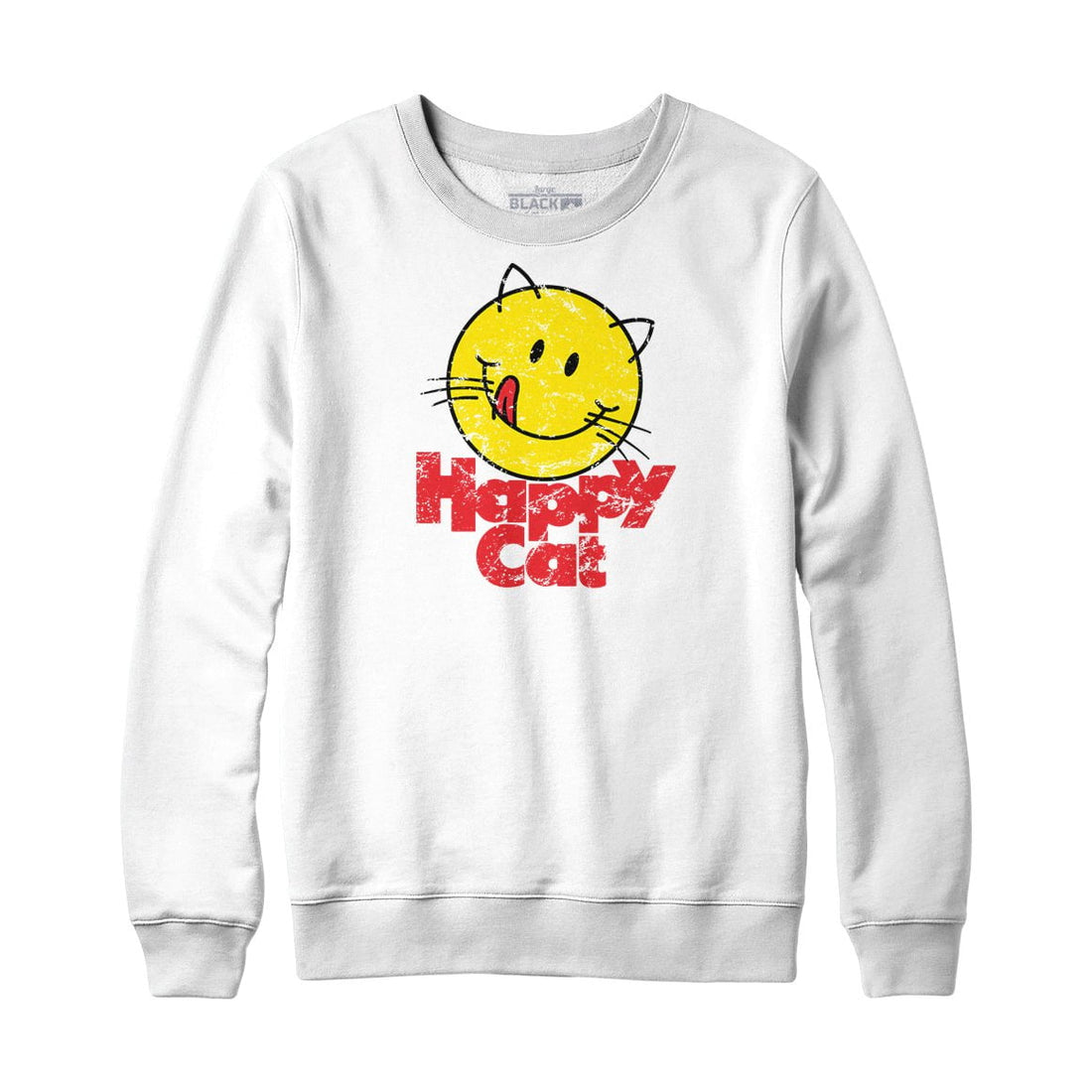 Happy Cat Sweatshirt and Hoodie