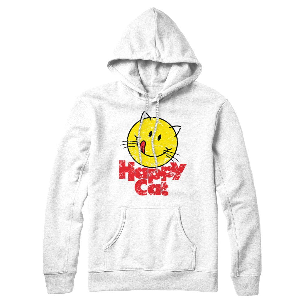 Happy Cat Sweatshirt and Hoodie