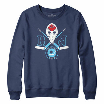 Hockey Night in Canada Crossed Sticks Sweatshirt Hoodie