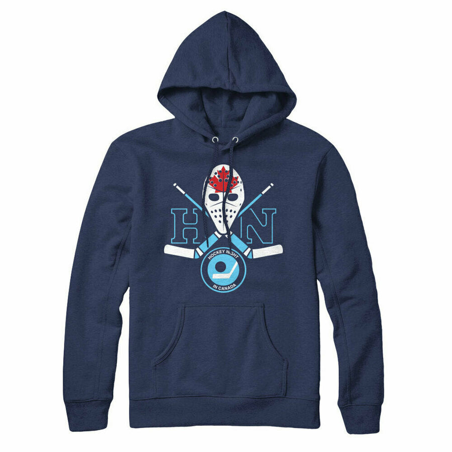 Hockey Night in Canada Crossed Sticks Sweatshirt Hoodie