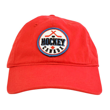 Casquette de papa rouge de Hockey Canada