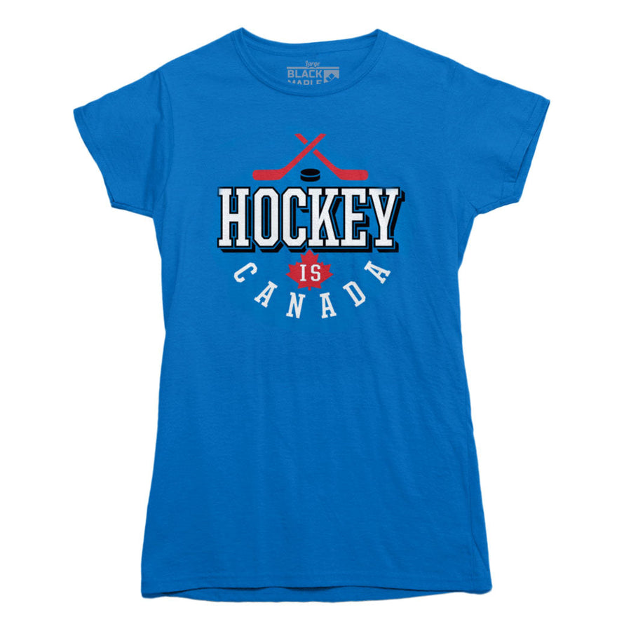 T-shirt Le hockey, c'est le Canada