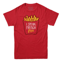 T-shirt Je parle frites