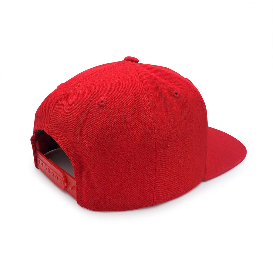 Casquette rouge à visière plate I'm A Little Loonie