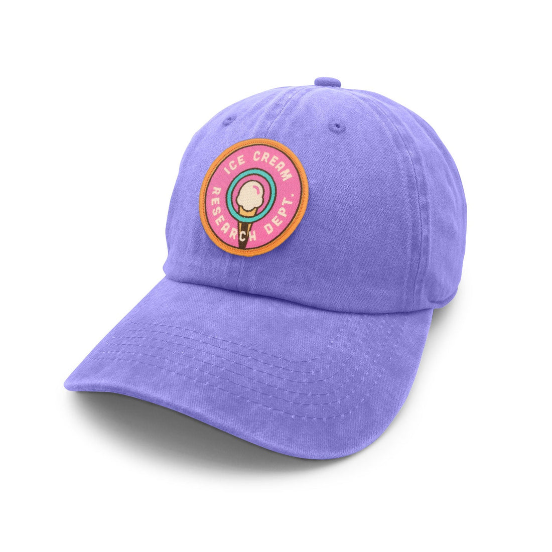 Ice Cream Research Department Pigment Dyed Dad Cap