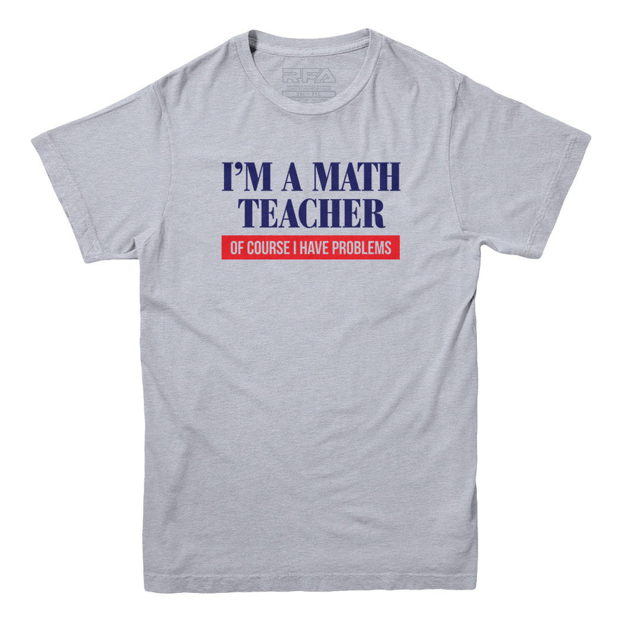T-shirt Problèmes de professeur de mathématiques