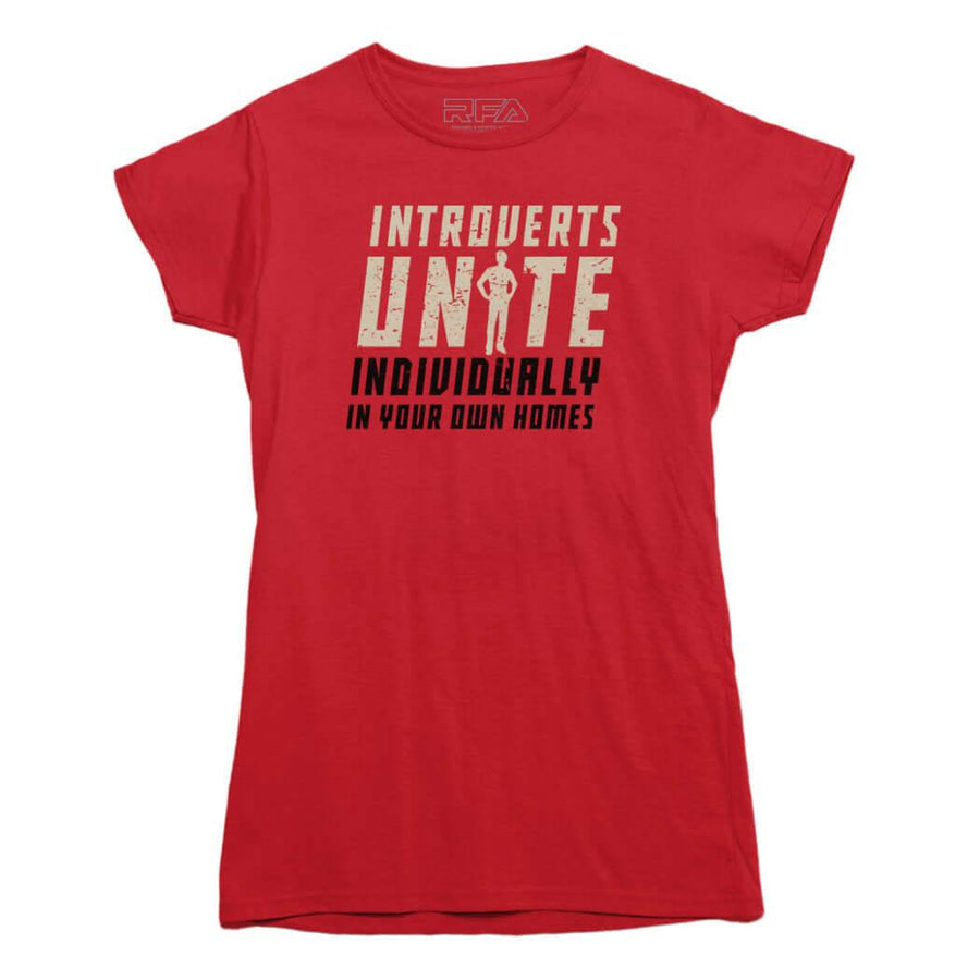 T-shirt Les introvertis s'unissent