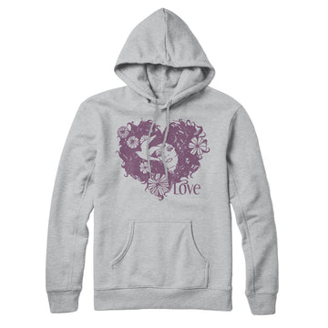 Love Hippie Hair Sweatshirt and Hoodie
