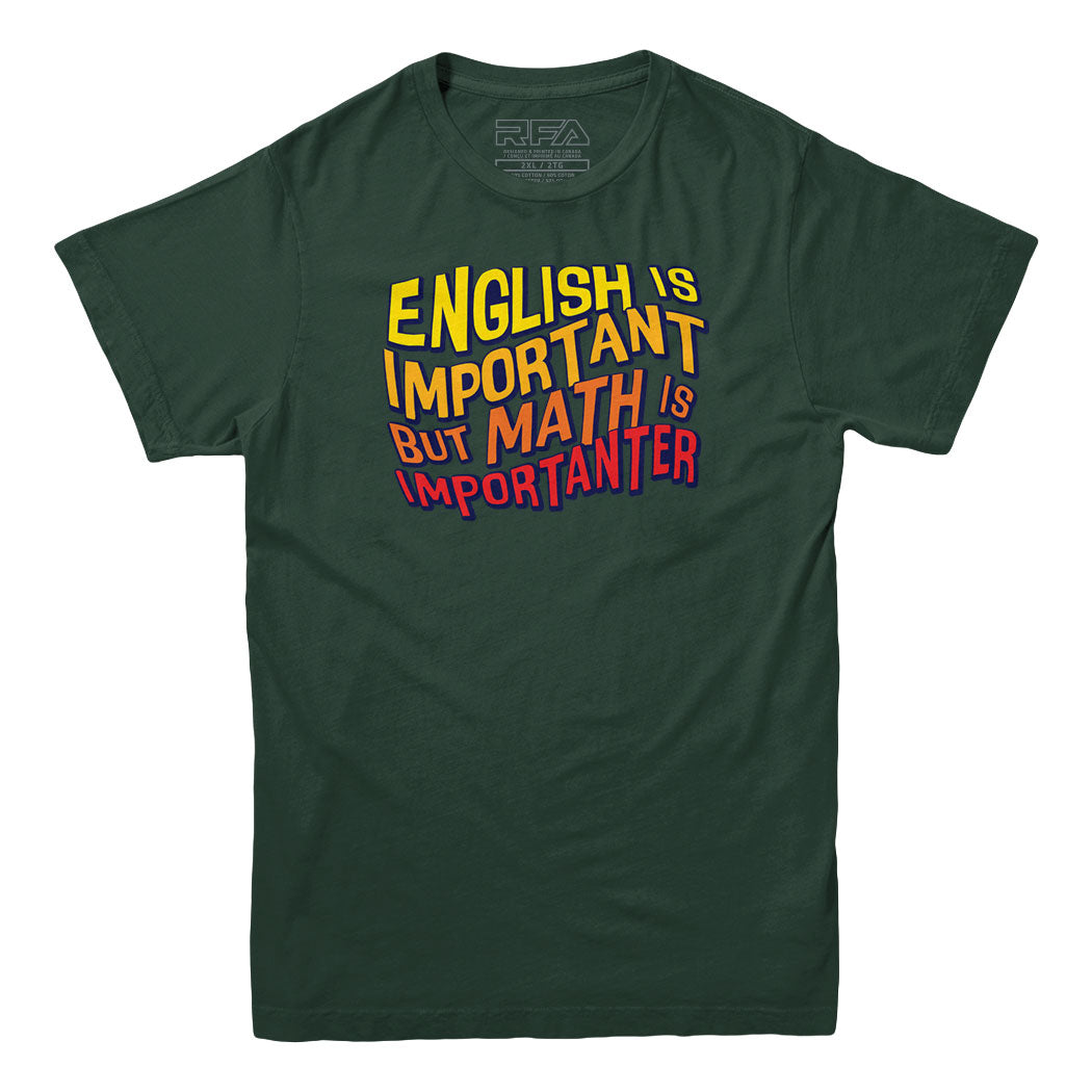 Math is Importanter T-shirt