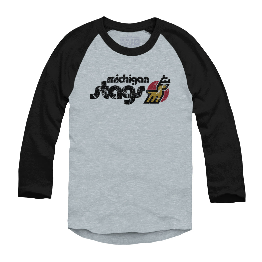 Michigan Stags Raglan