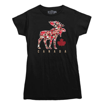 T-shirt patchwork orignal du Canada