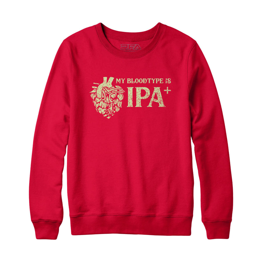 My Blood Type is IPA Positive Hoodie Sweatshirt