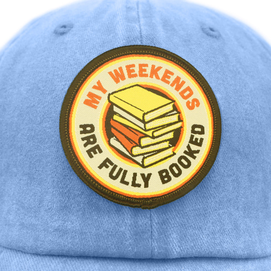My Weekends Are Fully Booked Pigment Dyed Dad Cap
