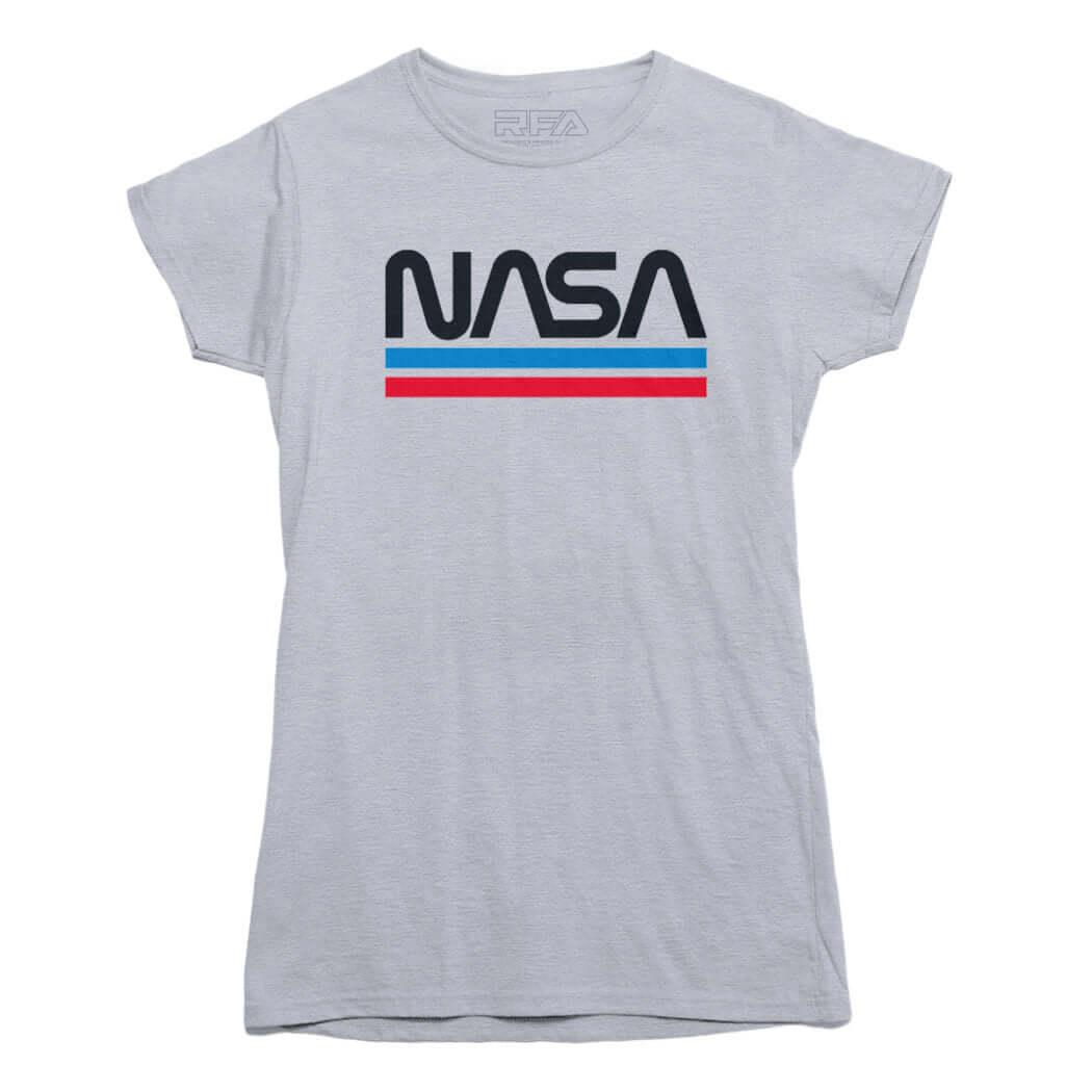 T-shirt à logo de ver de la NASA