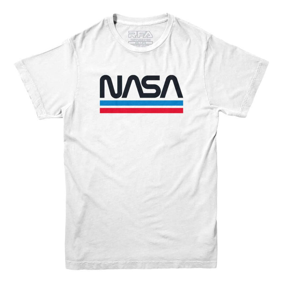 T-shirt à logo de ver de la NASA