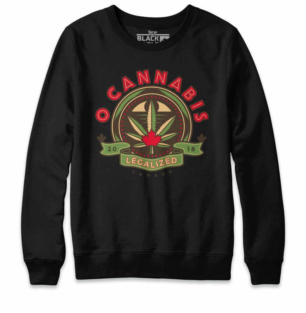 O Cannabis légalisé 2018 Sweat à capuche