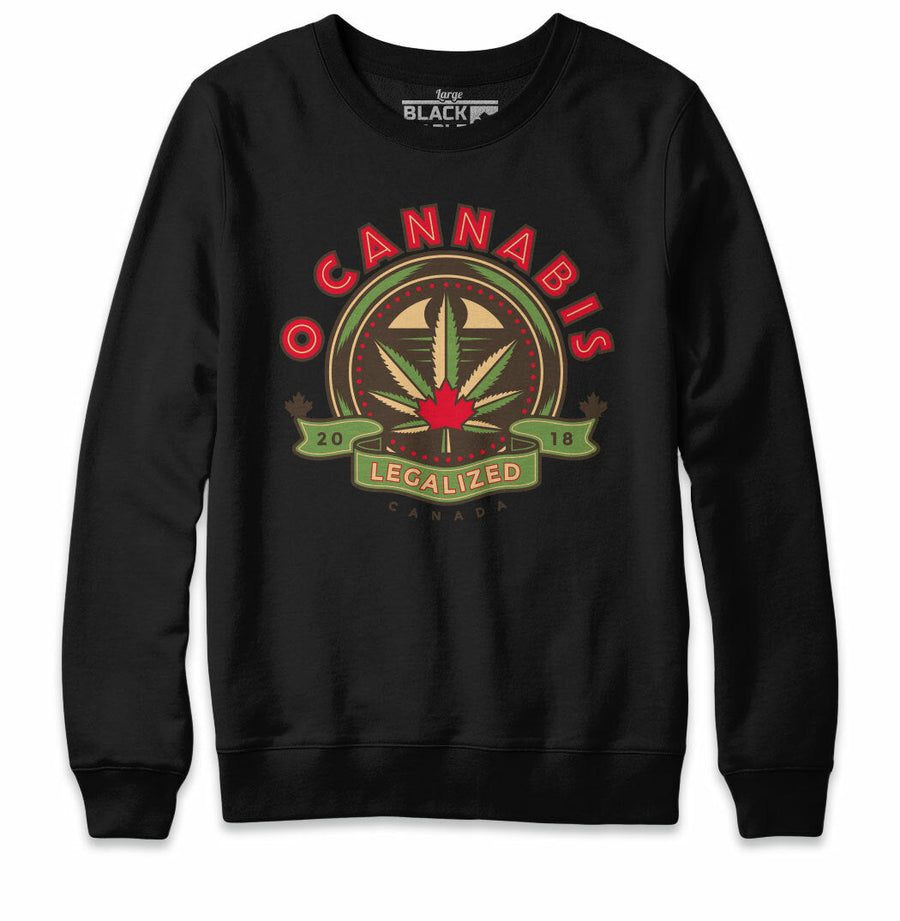 O Cannabis légalisé 2018 Sweat à capuche