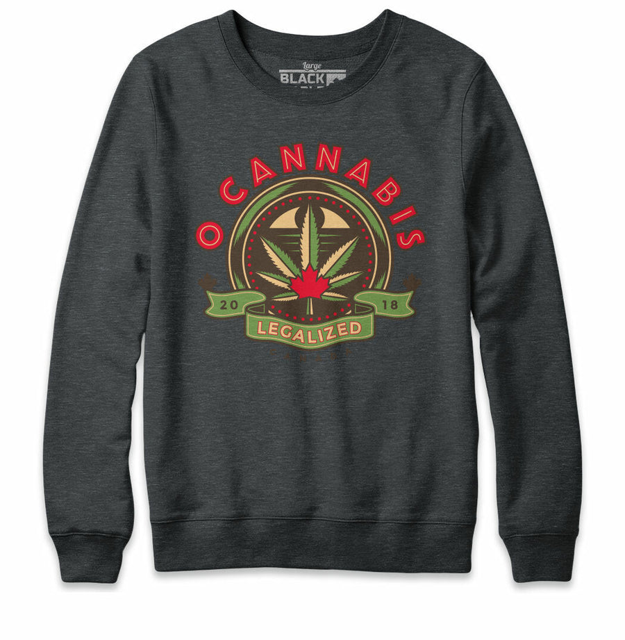 O Cannabis légalisé 2018 Sweat à capuche