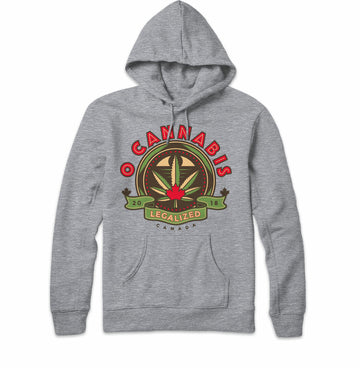 O Cannabis légalisé 2018 Sweat à capuche