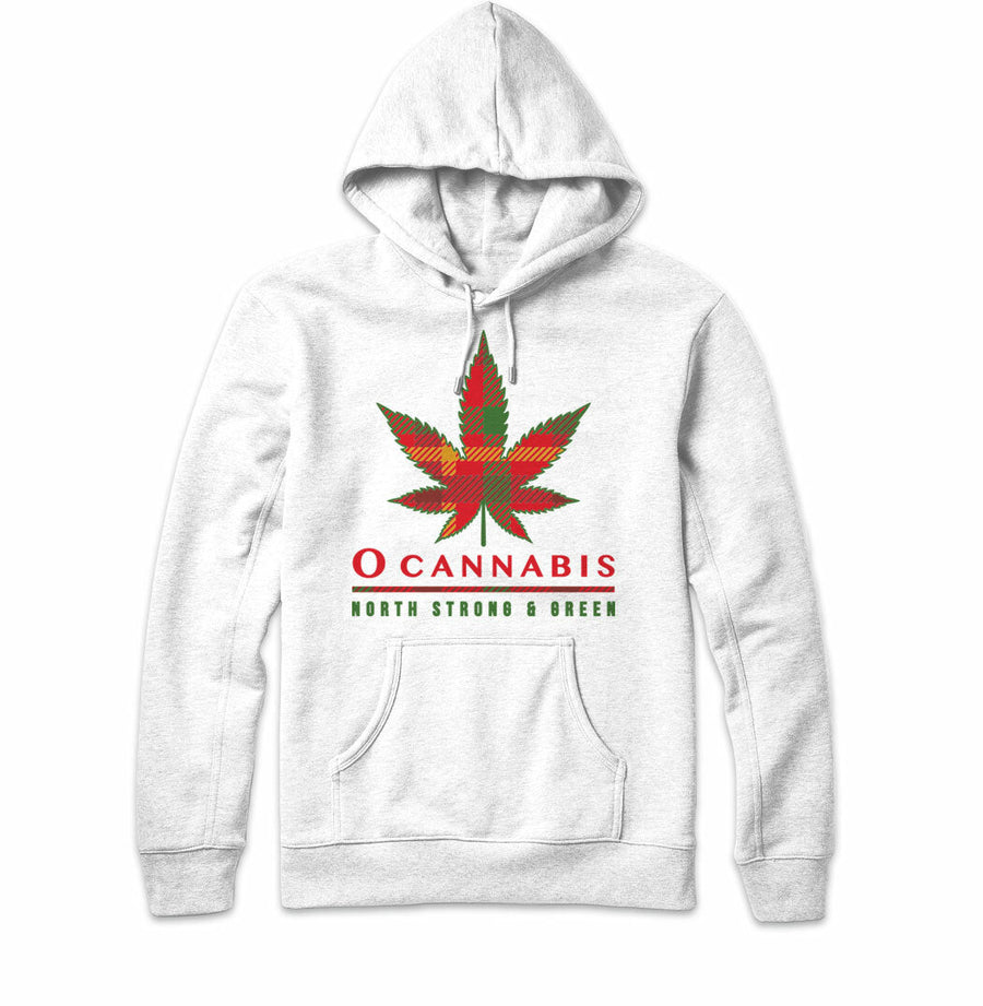 O Cannabis Tartan Sweatshirt Hoodie
