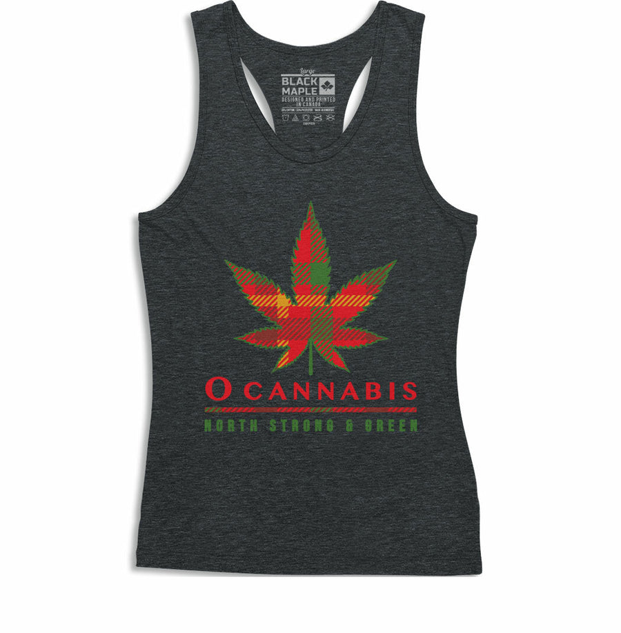 O Cannabis Tartan Tanktop