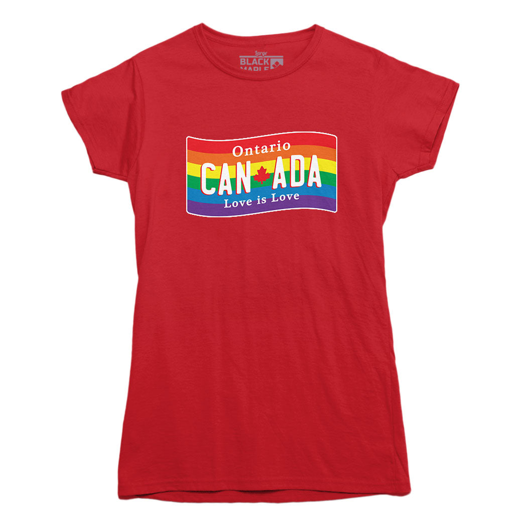 Ontario Love is Love T-shirt