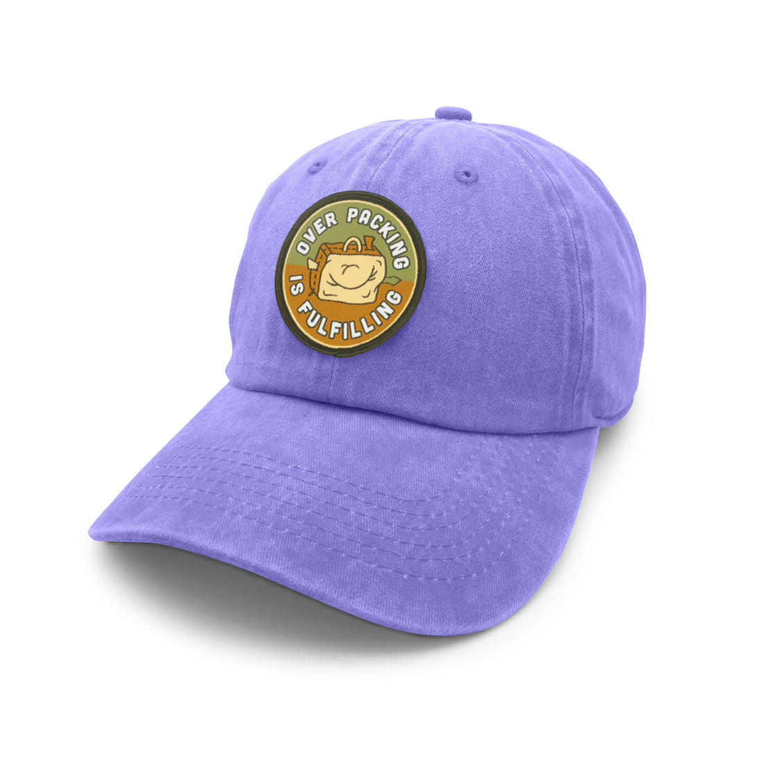 Over Packing is Fulfilling Pigment Dyed Dad Cap