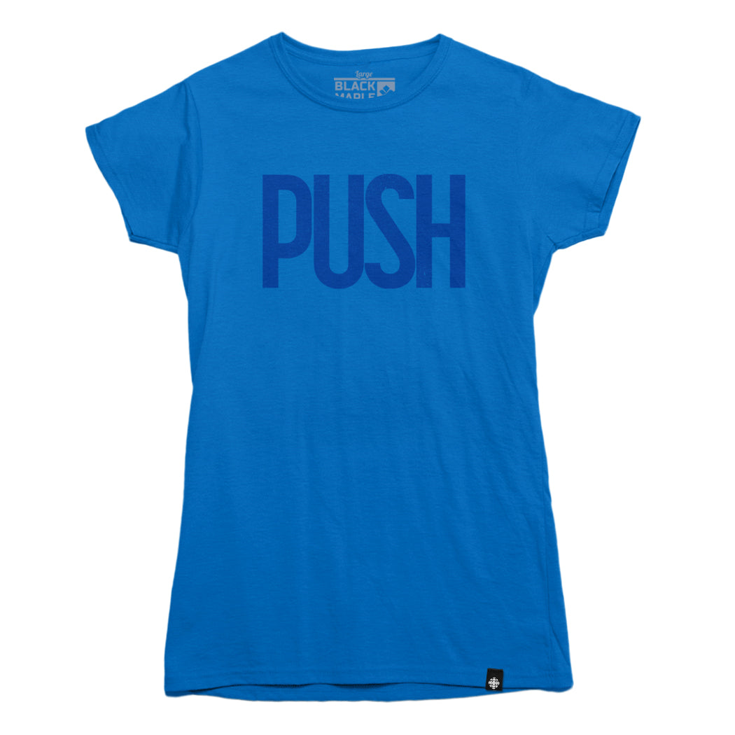 PUSH Tone on Tone Logo T-shirt