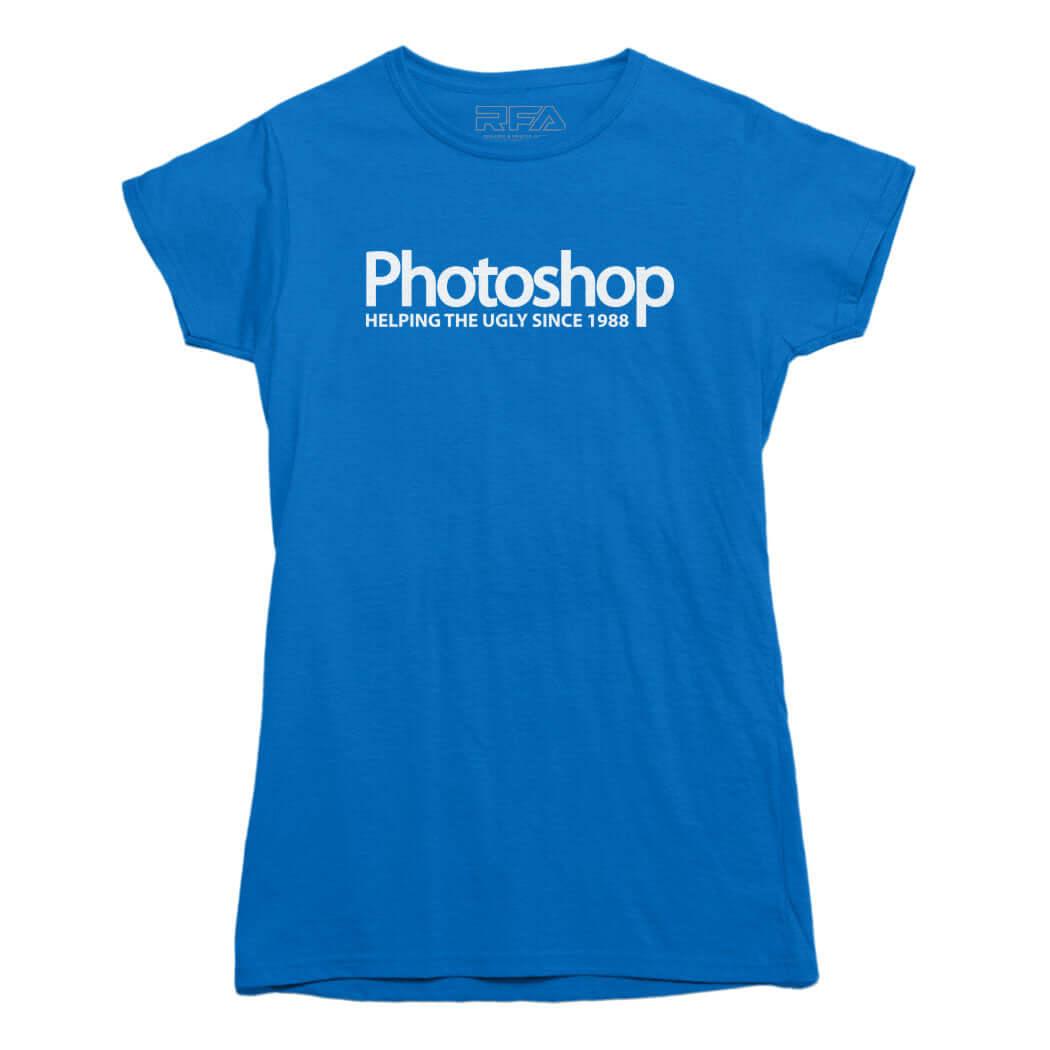 Photoshop - Helping the Ugly Since 1988 t-shirt photographie drôle