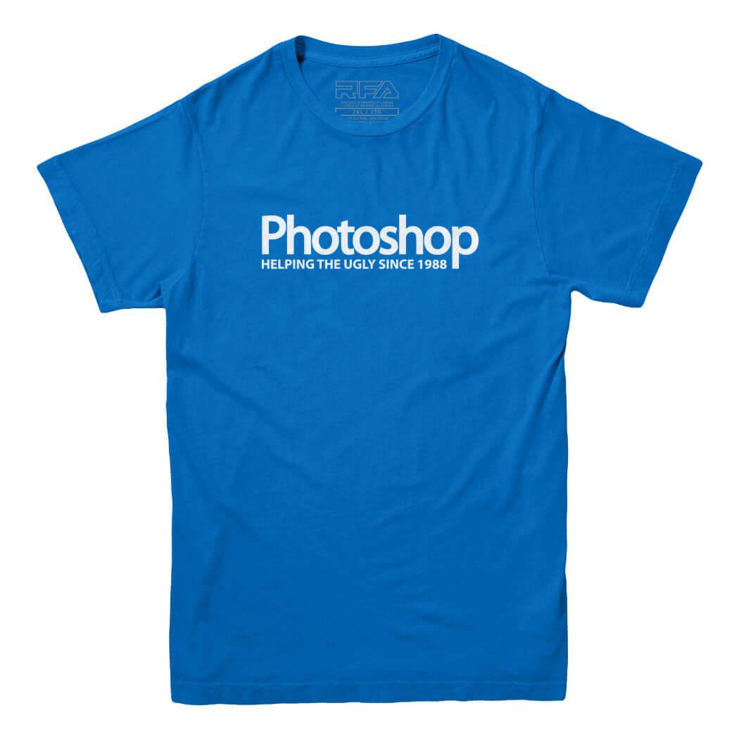 Photoshop - Helping the Ugly Since 1988 t-shirt photographie drôle