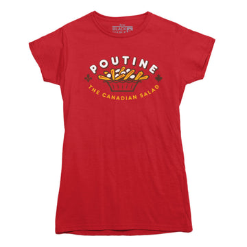 T-shirt Poutine Salade Canadienne