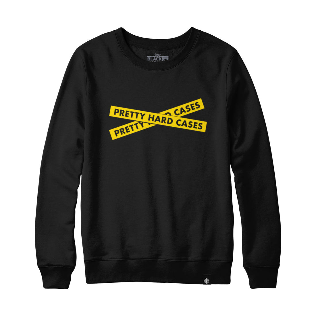 Pretty Hard Cases Caution Tape Sweatshirt and Hoodie