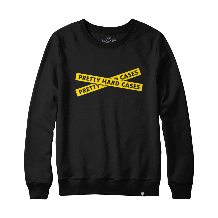 Pretty Hard Cases Caution Tape Sweatshirt and Hoodie