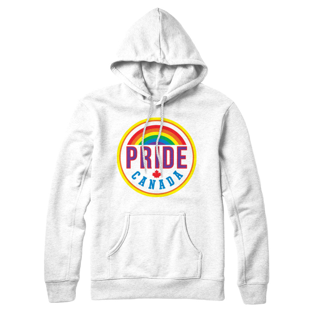 Sweat à capuche Pride Canada