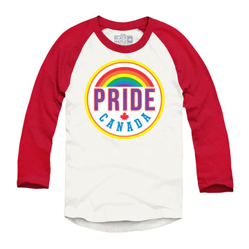 T-shirt de baseball Fierté Canada
