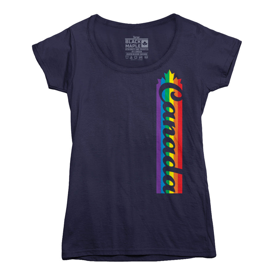 Pride Canada Stripe T-shirt
