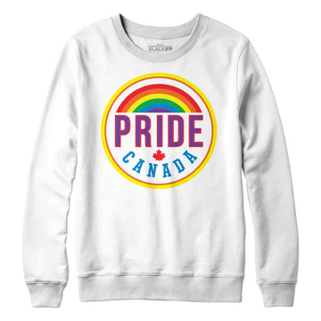 Sweat à capuche Pride Canada