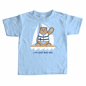 J'aime beaucoup Sailin Beary T-shirt enfant