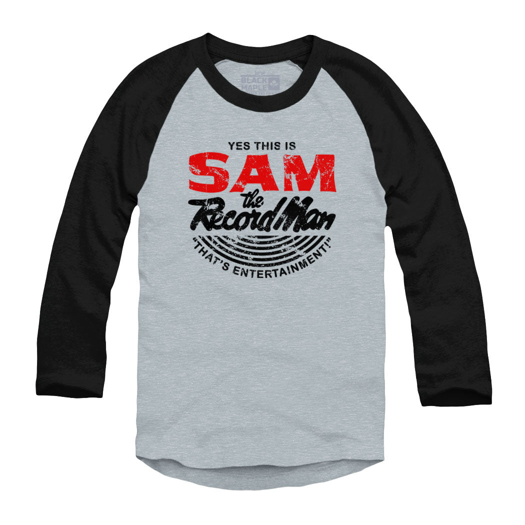 Sam the Record Man Raglan