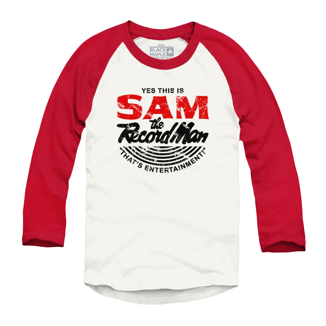 Sam the Record Man Raglan