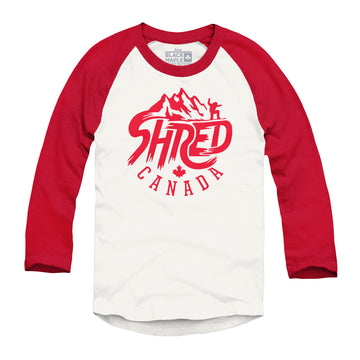 T-shirt de baseball Shred Canada