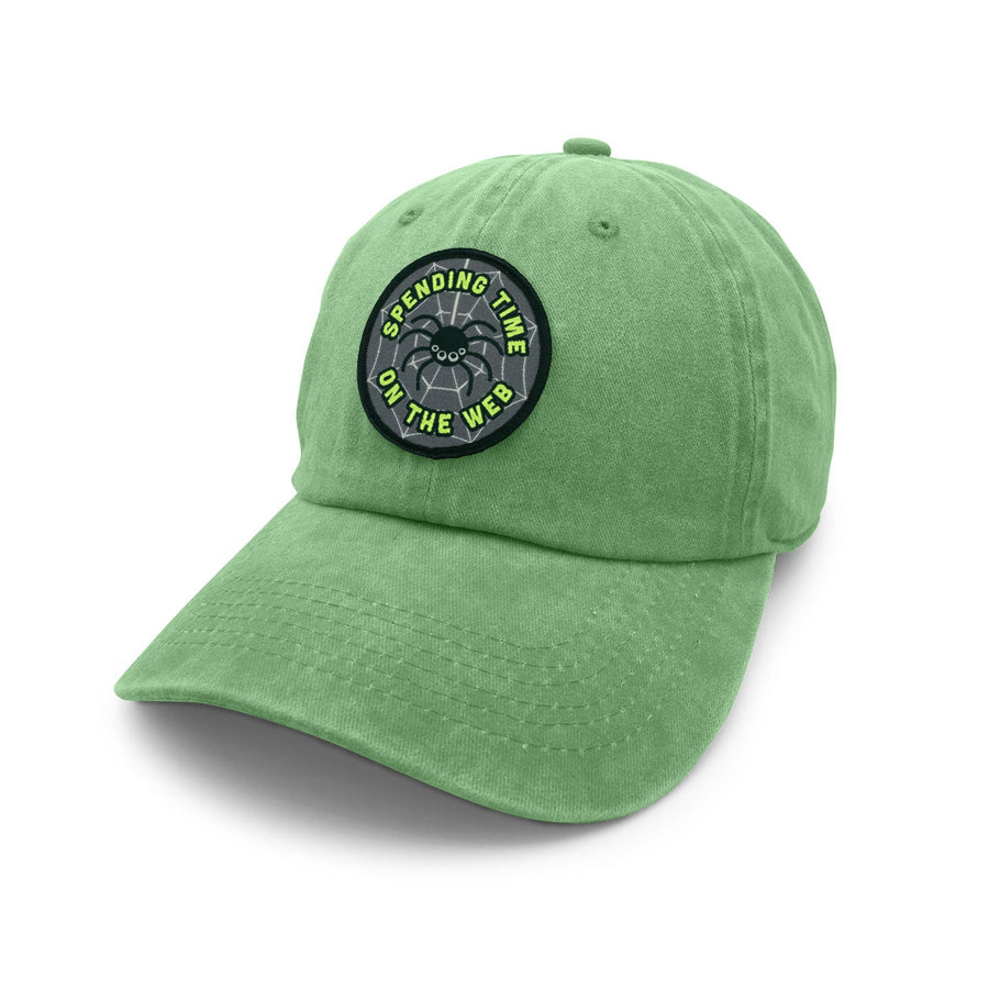 Spending Time on the Web Pigment Dyed Dad Cap
