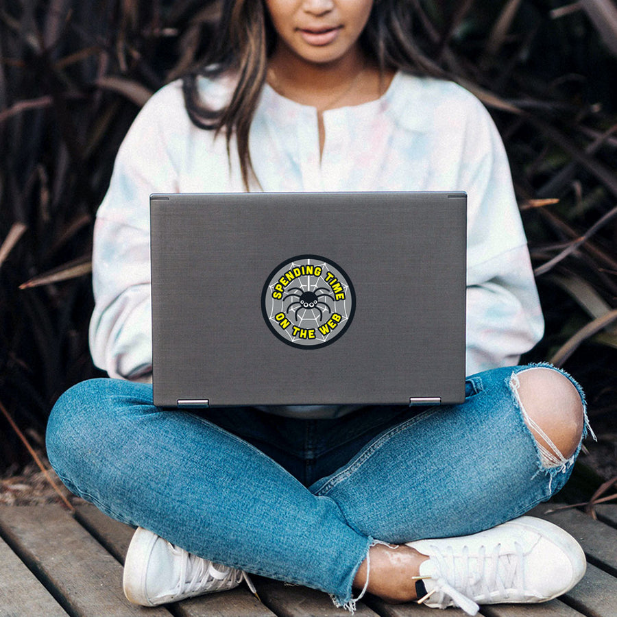 Passer du temps sur le Web Sticker