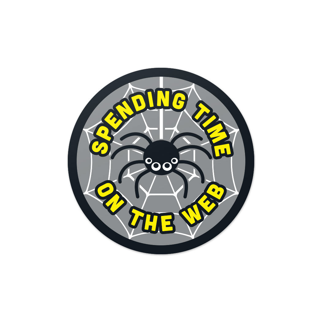 Passer du temps sur le Web Sticker