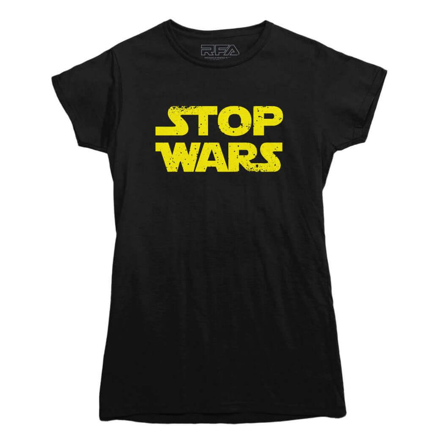 T-shirt à logo Stop Wars