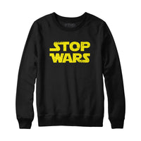 Sweat à capuche avec logo Stop Wars