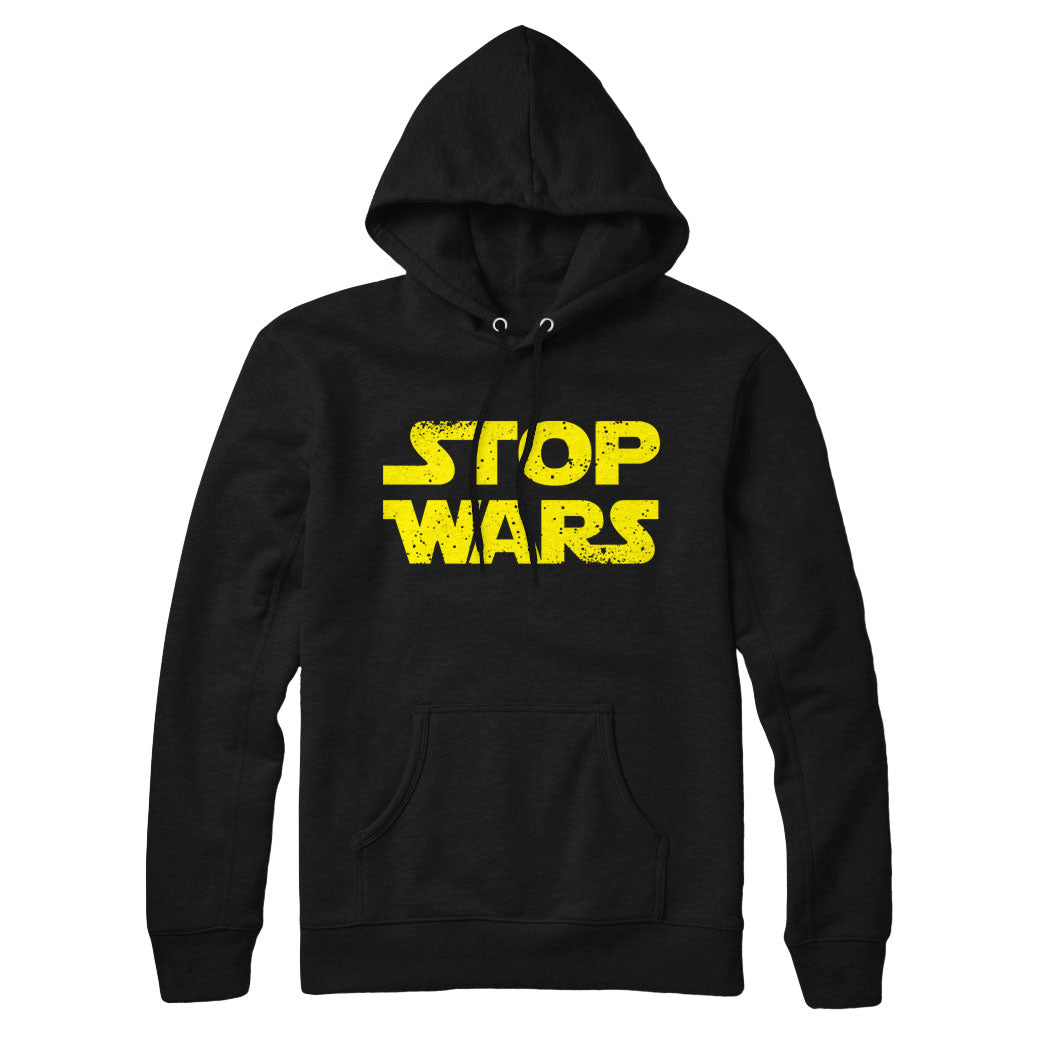 Sweat à capuche avec logo Stop Wars