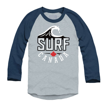 T-shirt de baseball Surf Canada